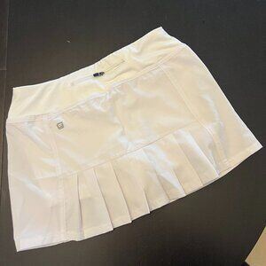 Fabletics White Tennis/Golf Skort